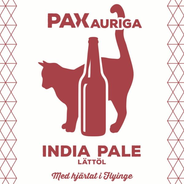 PAX Auriga Lätt-IPA 2,25% 33cl glasflaska hellåda 24 flaskor