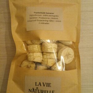 Frystorkade bananer